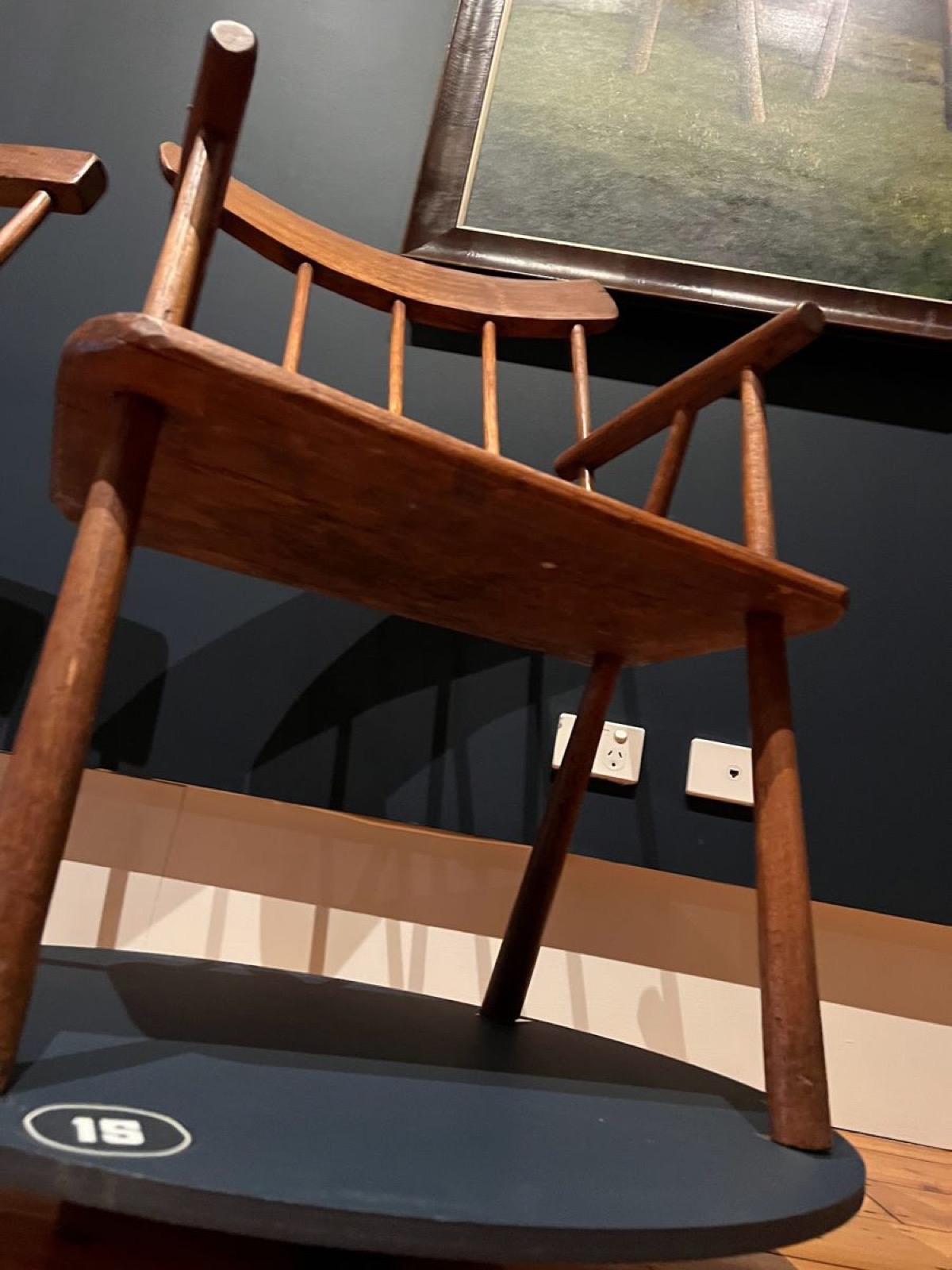 The Roy Larcombe Chair, c.1900, at QVMAG.